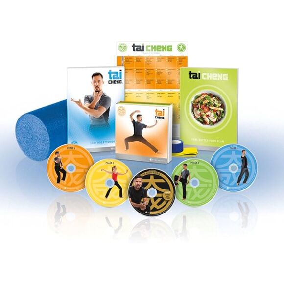 Beachbody Tai Cheng DVD Workout Base Kit Training Guide Nutrition Food Plan - Picture 2 of 3